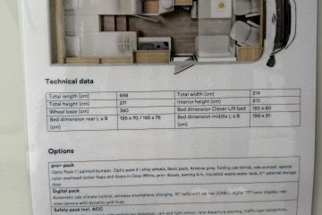 V347 - specifikace vystaveného vozu