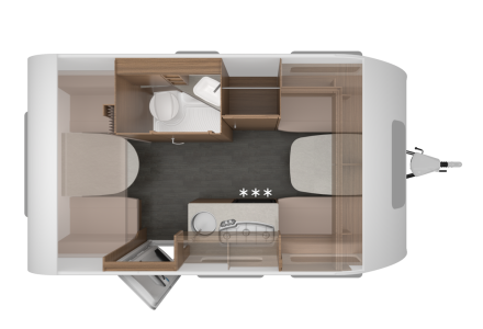 Knaus Sport 400 LK (68) - půdorys