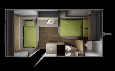 Fendt Next 380 (96) - půdorys