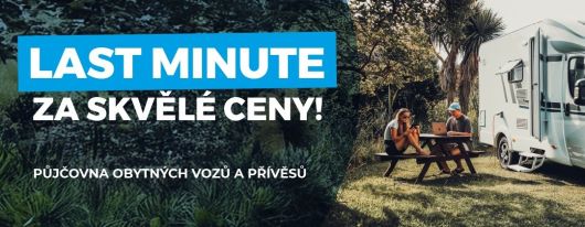 Last minute letní pronájem obytných vozidel a karavanů – využijte poslední volné termíny se slevou až 22 %!
